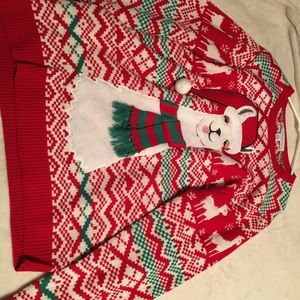 Llama Christmas sweater